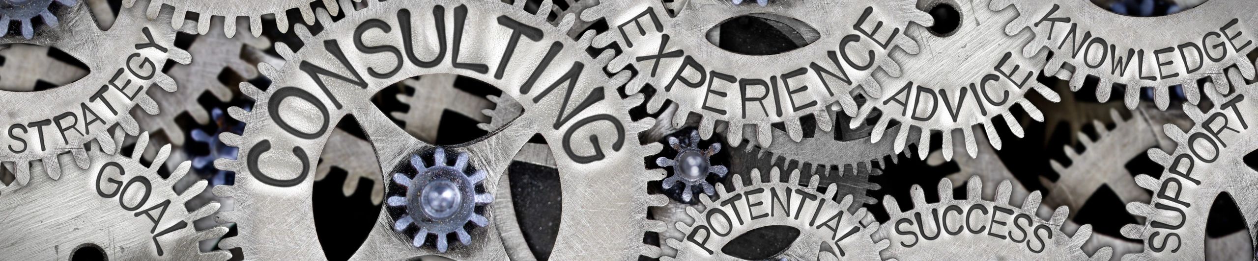 Tooth wheel mechanism representing consulting.